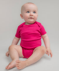 Larkwood Short-sleeved Bodysuit with Envelope Neck Opening - Black