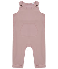 Larkwood Organic Cotton Dungaree - Soft Pink