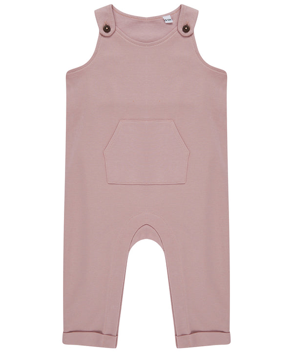 Larkwood Organic Cotton Dungaree - Soft Pink