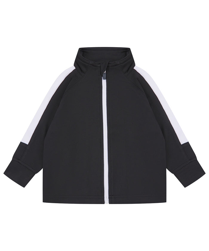 Larkwood Track Top - Black/White