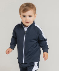 Larkwood Track Top - Black/White