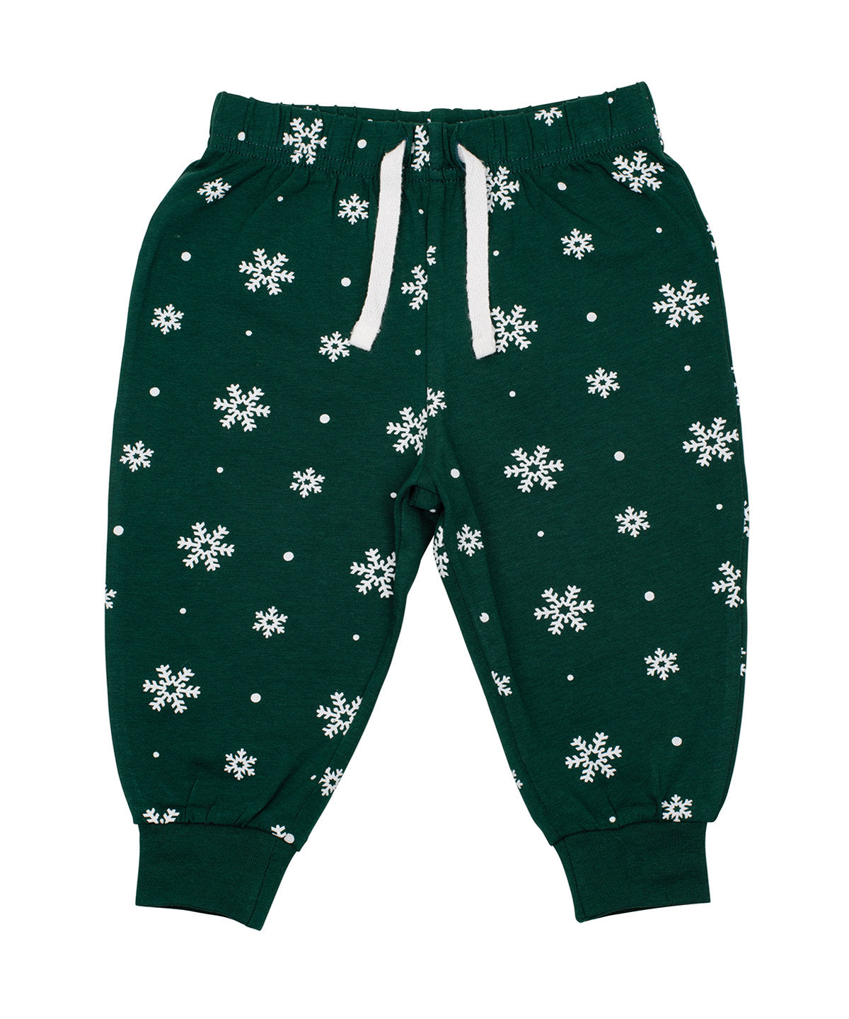 Larkwood Lounge Pants - Bottle/White Snowflakes