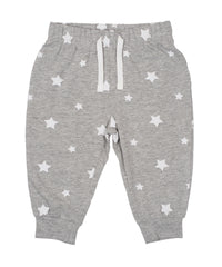 Larkwood Lounge Pants - Heather Grey/White Stars