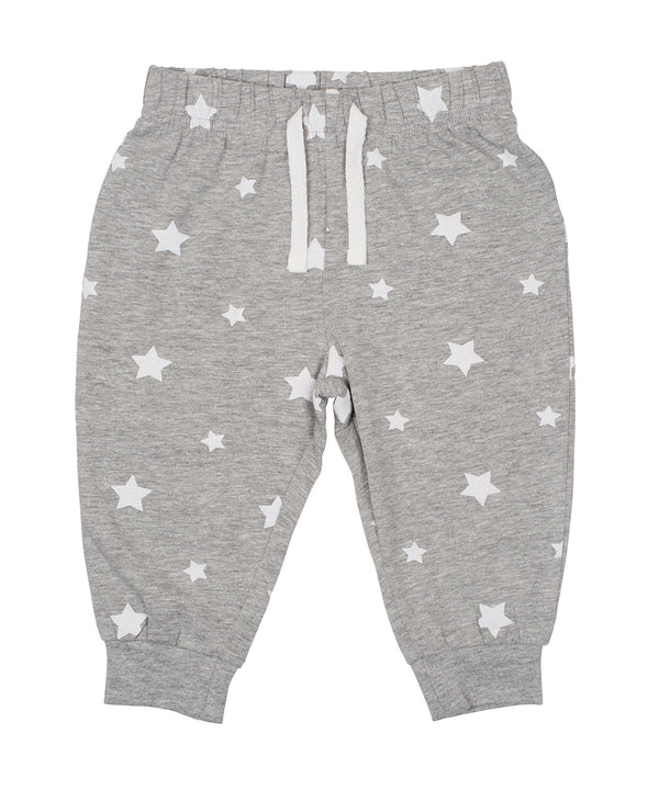Larkwood Lounge Pants - Heather Grey/White Stars