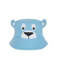 Larkwood Character Bucket Hat - Pale Blue Bear