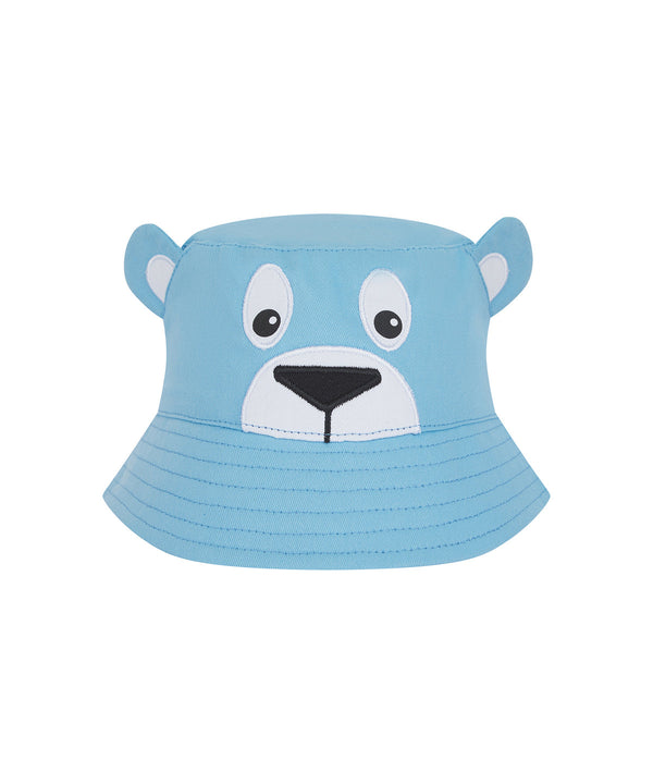 Larkwood Character Bucket Hat - Pale Blue Bear