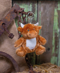 Mumbles Binx Bear - Bunny Key Ring (Grey)