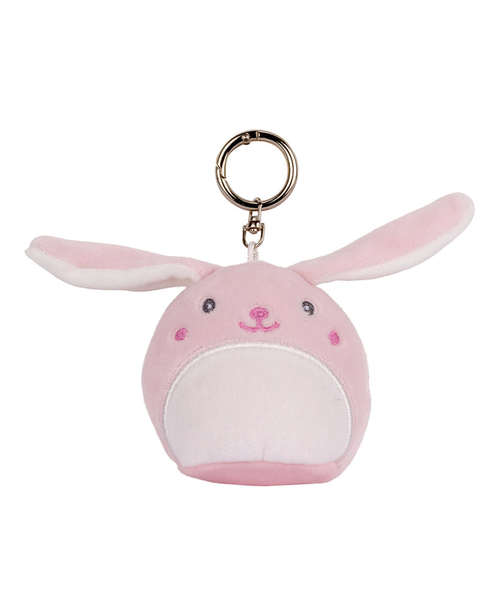 Mumbles Character Keyring - Bunny Pink