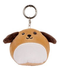 Mumbles Character Keyring - Dog Light Brown