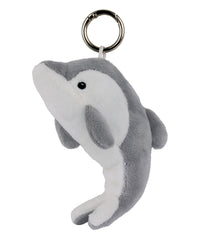 Mumbles Character Keyring - Dolphin Grey