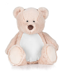 Mumbles Zippie Teddy - Mid Brown