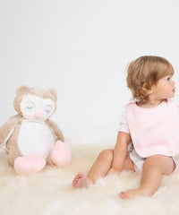 Mumbles Zippie Owl - Light Brown