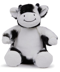 Mumbles Printme Mini Teddy - Black/White Cow