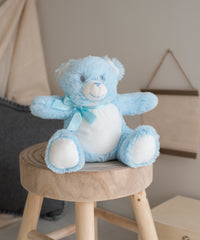 Mumbles Printme Mini Teddy - Black/White Cow