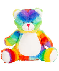 Mumbles Printme Mini Teddy - Rainbow Bear Multi