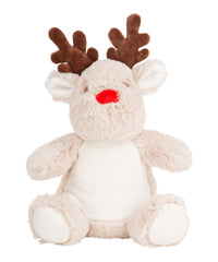 Mumbles Printme Mini Teddy - Reindeer Brown