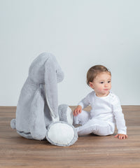 Mumbles Giant Zippie Bunny - Grey