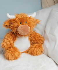 Mumbles Zippie Highland Cow - Brown