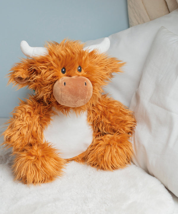 Mumbles Zippie Highland Cow - Brown