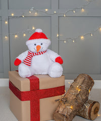 Mumbles Zippie Snowman - White