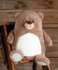 Mumbles Zippie Brown Bear - Brown