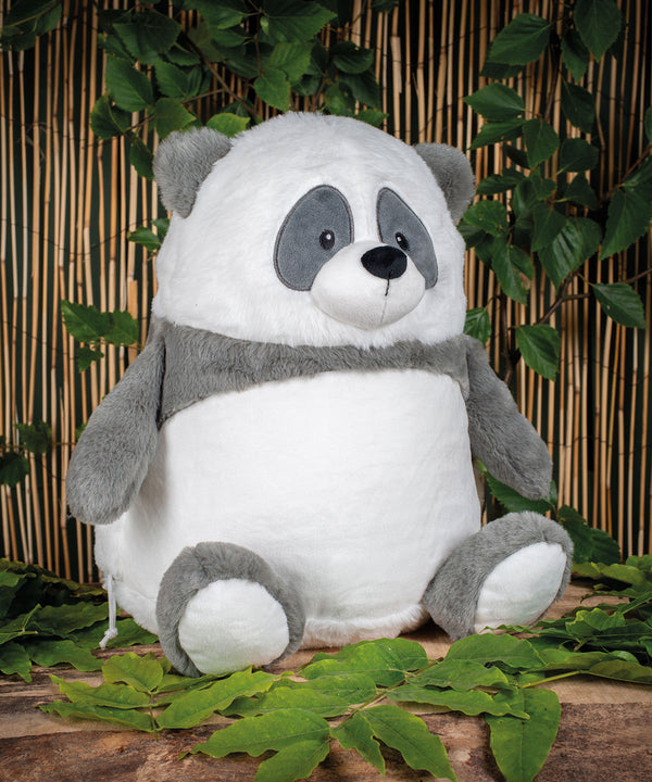 Mumbles Zippie Panda - Grey/White