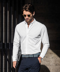 Nimbus Kingston – Stretch Deluxe Piqué Shirt - Black