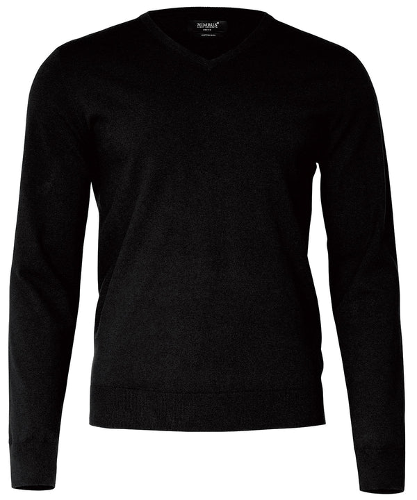 Nimbus Brighton – Elegant V-neck Knit - Black