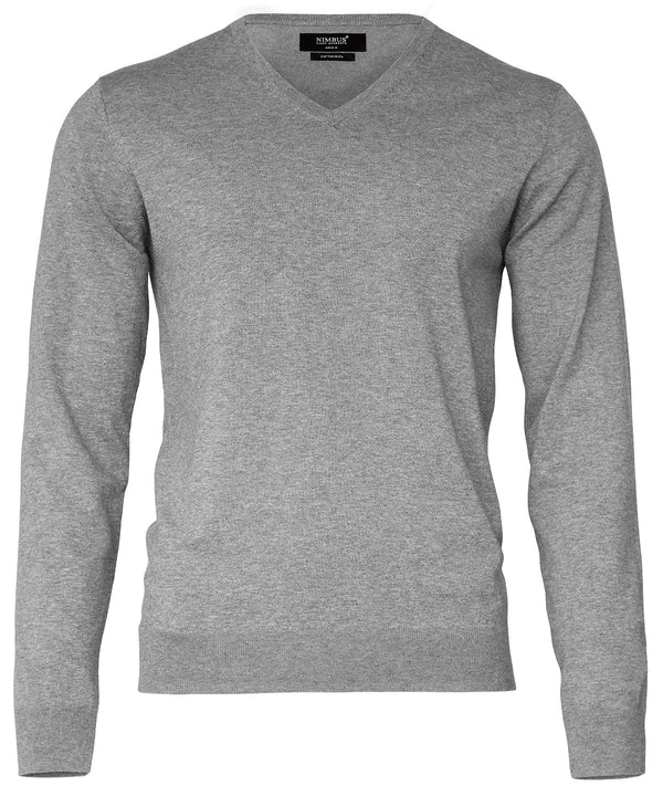 Nimbus Brighton – Elegant V-neck Knit - Grey