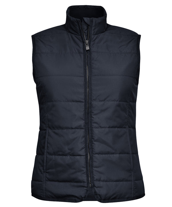 Nimbus Women’s Hudson – Horizontal Quilted Gilet - Dark Navy