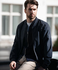Nimbus Bleecker – Authentic Bomber Jacket - Dark Navy