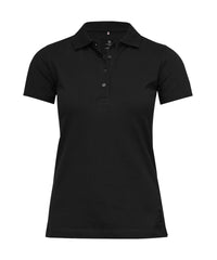 Nimbus Women’s Harvard Classic – Stretch Deluxe Polo - Black