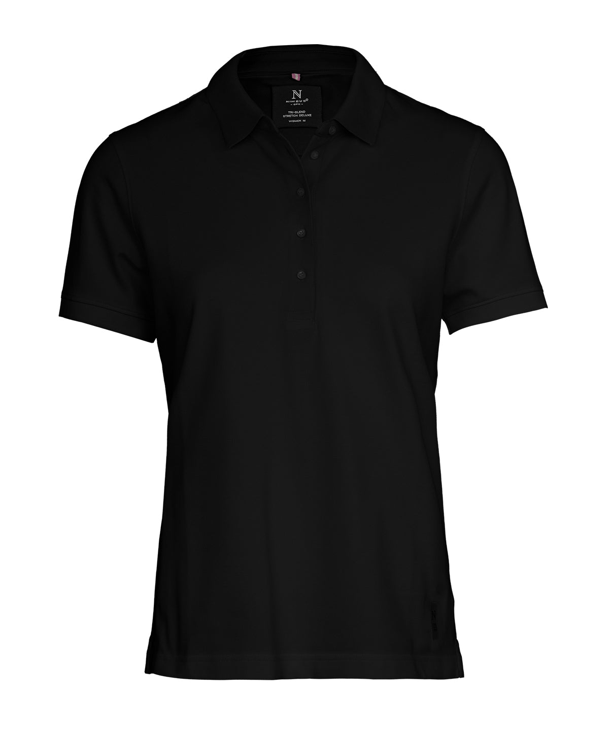 Nimbus Women’s Altavista – Tri-blend Deluxe Polo - Black