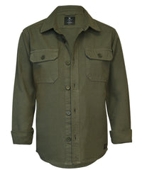 Nimbus Napa Unisex – Versatile Overshirt - Light Olive