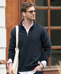 Nimbus Glendale Unisex 1/4-zip Sweatshirt - Black
