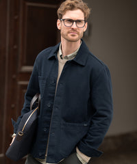 Nimbus Sonoma Twill Unisex Overshirt - Dark Navy