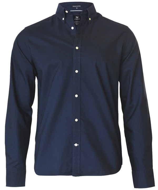 Nimbus Rochester Modern Fit – Classic Oxford Shirt - Ocean Blue