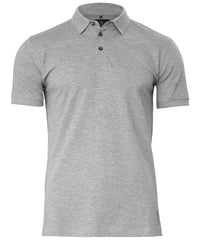 Nimbus Harvard Classic – Stretch Deluxe Polo - Grey Melange