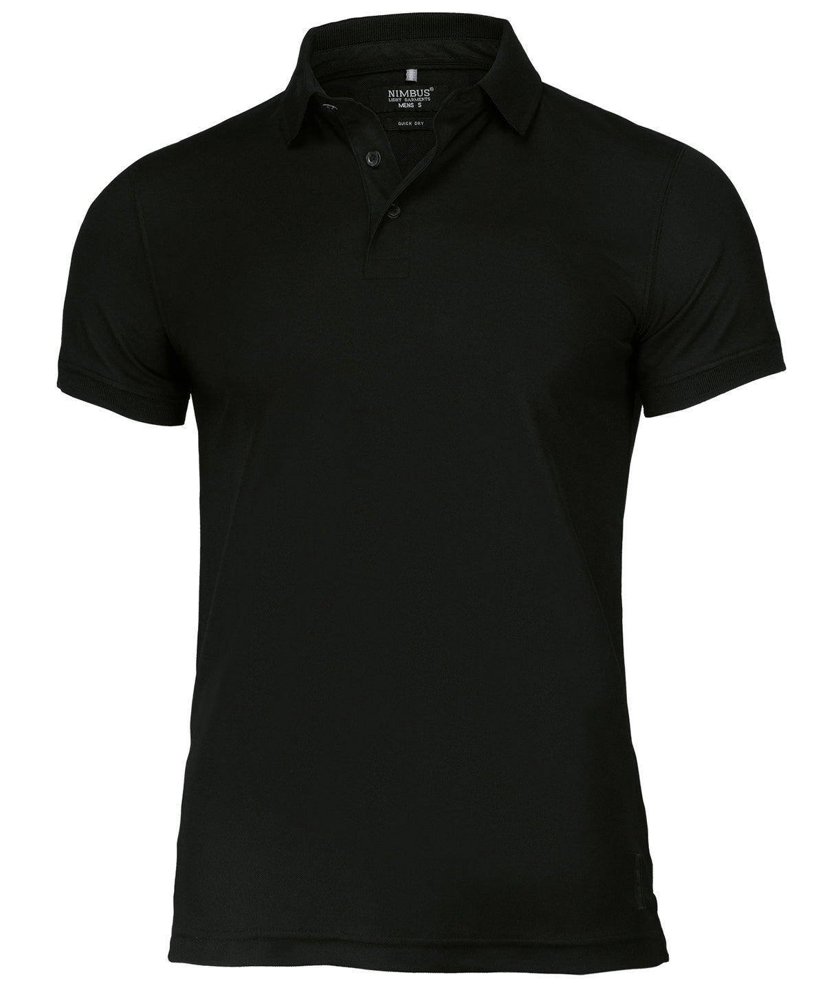 Nimbus Clearwater – Quick-dry Performance Polo - Black