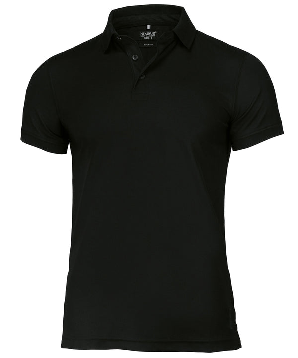 Nimbus Clearwater – Quick-dry Performance Polo - Black