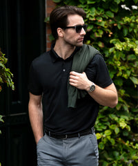 Nimbus Clearwater – Quick-dry Performance Polo - Black