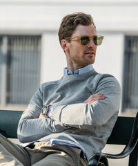 Nimbus Newport – Luxury Lightweight Crewneck - Black