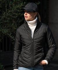 Nimbus Women’s Kendrick – Fashionable Quilted Jacket - Charcoal