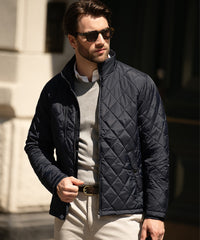 Nimbus Henderson – Stylish Diamond Quilted Jacket - Midnight Blue