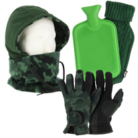 NGT Camo Gloves, Snood & Hot Water Bottle Bundle