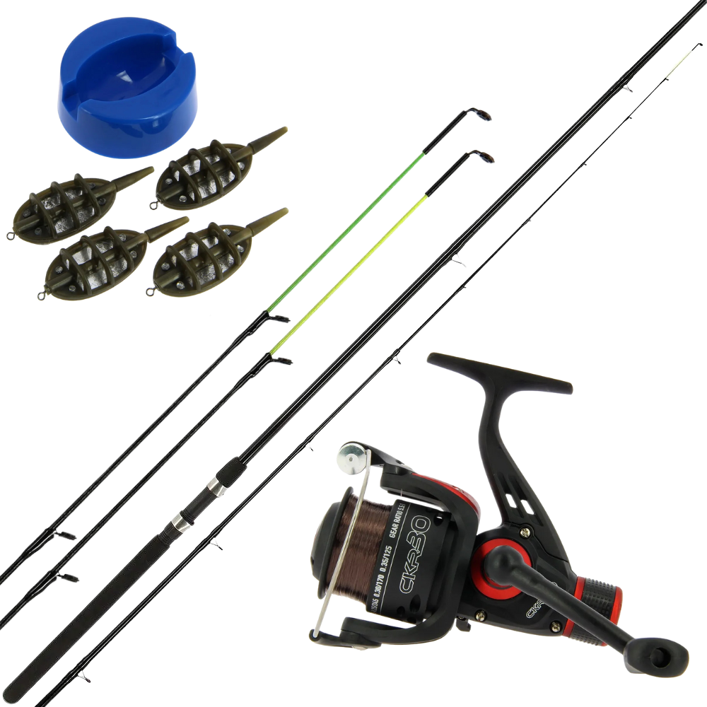 NGT Feeder Max Rod & Reel Set