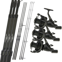 NGT Deluxe 3 Rod Profiler Carp Fishing Set Up