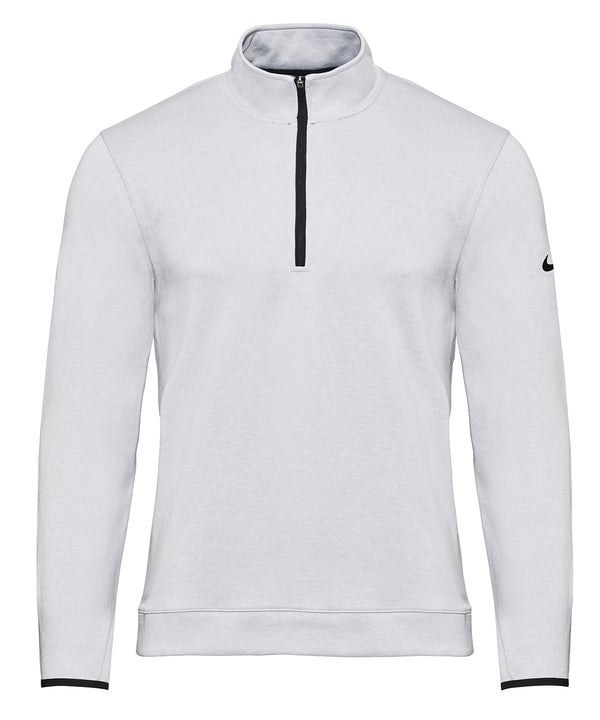 Nike Tour Half-zip Piqué Top - Light Smoke Grey/Black