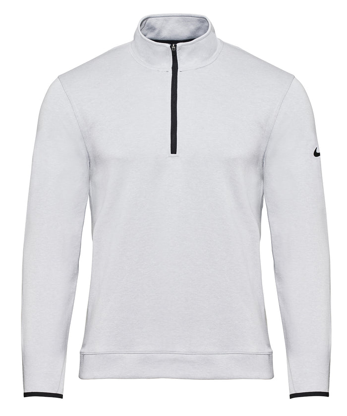 Nike Tour Half-zip Piqué Top - Light Smoke Grey/Black