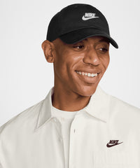 Nike Club Cap - Black/White